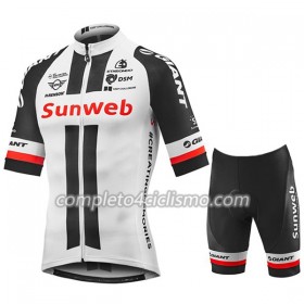 Completo Maglia Ciclismo + Pantaloncino 2018 Team Sunweb N001